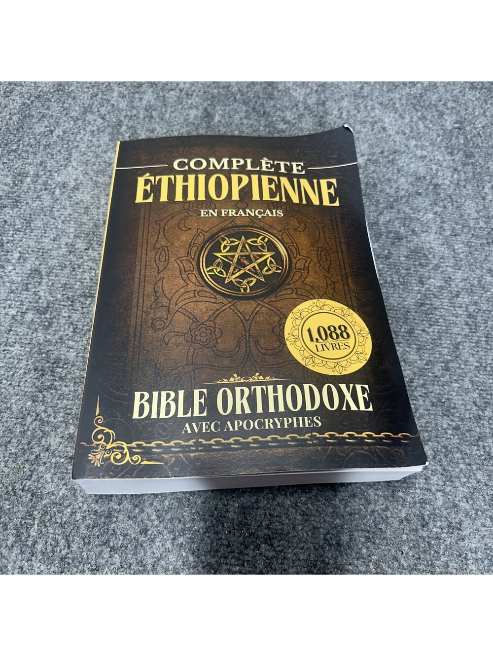 Bible Orthodoxe �thiopienne Compl�te En Fran�ais Avec Apocryphes (1088 Livres)